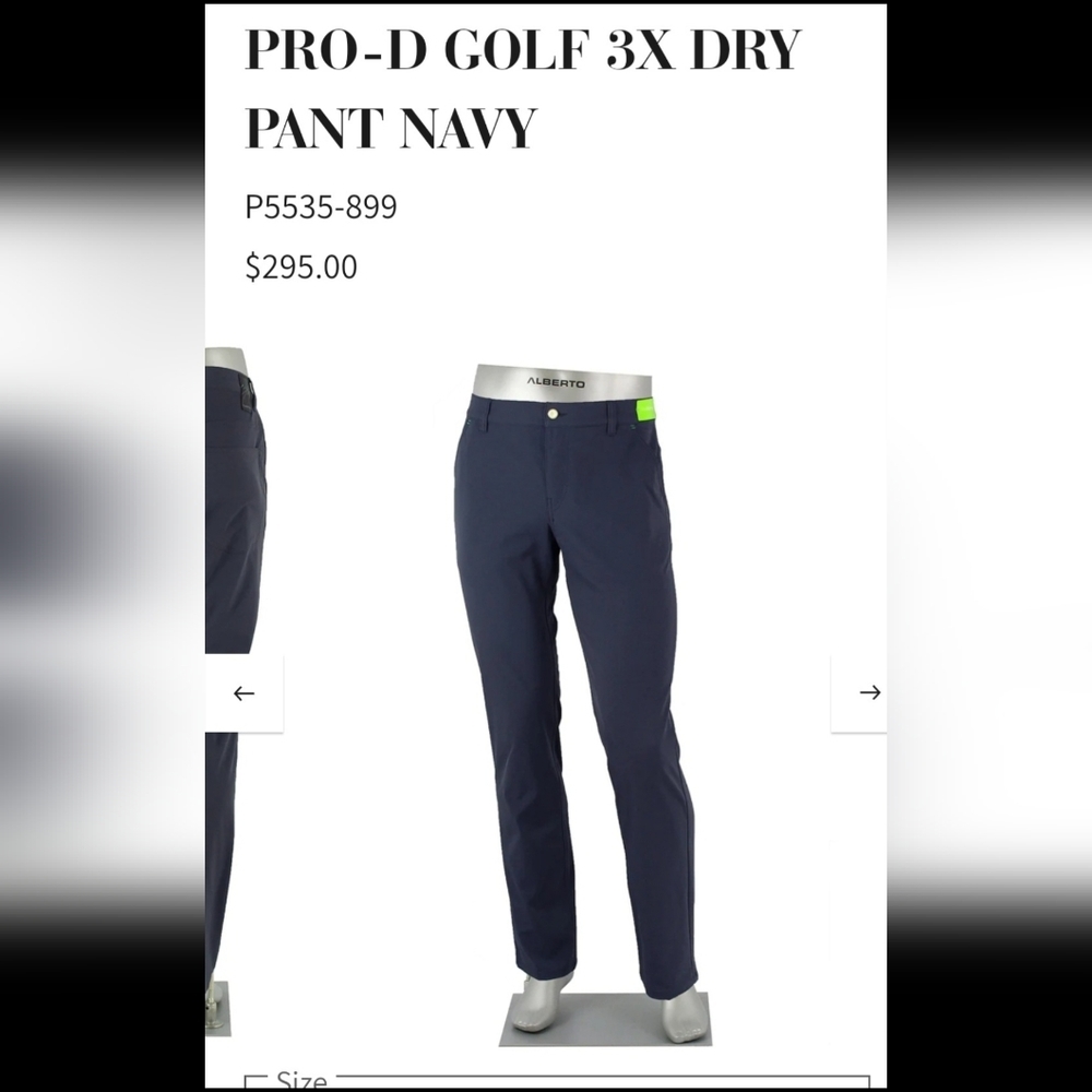 Alberto Golf women pants size 36